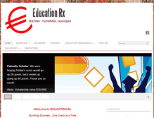 Tablet Screenshot of educationrx.net